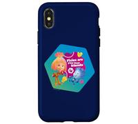 Carcasa para iPhone X/XS Los Fixies Simka & Nolik Fixies Son Tus Mejores Amigos
