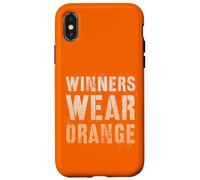 Carcasa para iPhone X/XS LOS GANADORES Usan Naranja Campamento de Verano Team Building War Game Day
