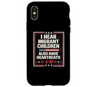 Carcasa para iPhone X/XS Los niños migrantes Tienen latidos del corazón Inmigración