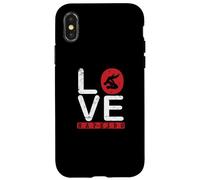 Carcasa para iPhone X/XS Love Hapkido Artes Marciales Corea Entrenamiento