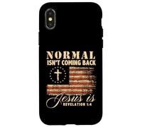 Carcasa para iPhone X/XS Love In Faith Normal ISN’t Coming Back Christian