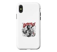 Carcasa para iPhone X/XS Lucretius De Rerum Natura Filosofía del atomista Romano