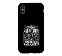 Carcasa para iPhone X/XS Macbeth Y Lady Macbeth Ambición Dibuja Dagas
