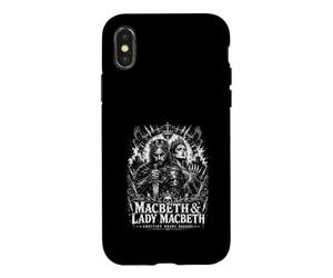 Carcasa para iPhone X/XS Macbeth Y Lady Macbeth Ambición Dibuja Dagas