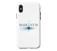 Carcasa para iPhone X/XS Made New in Christ Jesus - Christian Faith Baptism