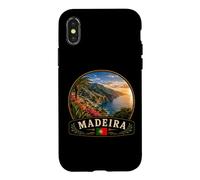 Carcasa para iPhone X/XS Madeira Portugal Isla Funchal Paraíso Paisaje