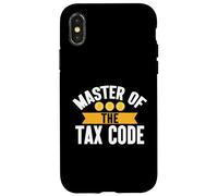 Carcasa para iPhone X/XS Maestro del Consultor Fiscal del Código Tributario
