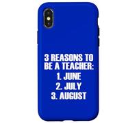 Carcasa para iPhone X/XS Maestro Verano Vacaciones Razones Cita Graciosa Humor