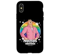 Carcasa para iPhone X/XS Maestros del Universo: Prince Adam Rainbow Hey Yea