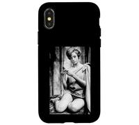 Carcasa para iPhone X/XS Maggie Smith Downton Abbey Actor Strip El Sauce 1960