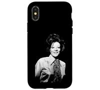 Carcasa para iPhone X/XS Maggie Smith Downton Abbey Actriz de Harry Potter 1970