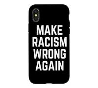 Carcasa para iPhone X/XS Make Racism Wrong Again Design for Demonstrations