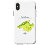 Carcasa para iPhone X/XS Mallorca Mapa - Palma Isla Balear