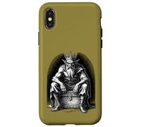 Carcasa para iPhone X/XS Mammon Demon - El Peso silencioso de la codicia