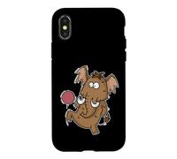 Carcasa para iPhone X/XS Mammoth Jugando Fútbol