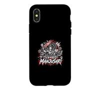 Carcasa para iPhone X/XS Manjushri Budista Deidad Sabiduría Espada Llama