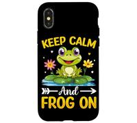 Carcasa para iPhone X/XS Mantén la Calma y Sigue adelante