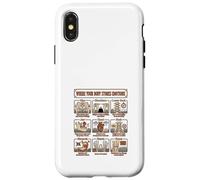 Carcasa para iPhone X/XS Mapa Emociones Cuerpo Psicología Bienestar
