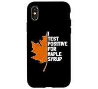 Carcasa para iPhone X/XS Maple Syrup Sugar Maple Tree Sap Tapping Sugaring Tapper