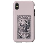 Carcasa para iPhone X/XS Marie Curie Alchemist Tarot Card; Mujeres en Química Stem