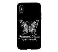 Carcasa para iPhone X/XS Mariposa de Plata Guerrero Concientización de la Enfermedad de