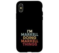 Carcasa para iPhone X/XS Markell Name Markell Personalized Name First Given