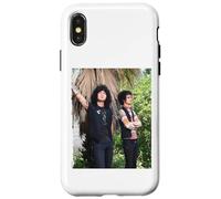 Carcasa para iPhone X/XS Mars Volta Cedric & Omar Jazz Rock Latino por Andy Willsher