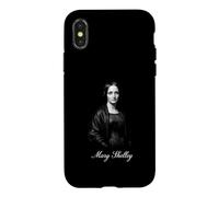 Carcasa para iPhone X/XS Mary Shelley Gótico Horror Clásico Literatura Icono