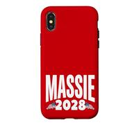 Carcasa para iPhone X/XS Massie 2028 Election Thomas Massie For President
