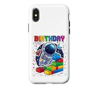 Carcasa para iPhone X/XS Master Builder Space Astronaut - Bloques de Ladrillos de Tercer cumpleaños