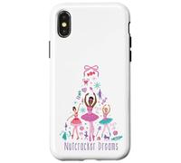 Carcasa para iPhone X/XS Mattel - Barbie Holidays - Cascanueces Sueños Barbies Bailando