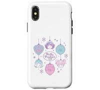 Carcasa para iPhone X/XS Mattel - Bolsillo de Polietileno - Adornos navideños con Copos de Nieve
