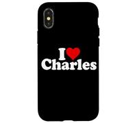 Carcasa para iPhone X/XS ME Encanta Heart Charles Charlie Chuck