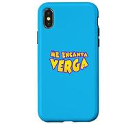 Carcasa para iPhone X/XS Me Encanta Verga
