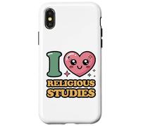 Carcasa para iPhone X/XS Me encantan los Estudios religiosos