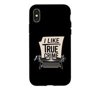 Carcasa para iPhone X/XS Me Gusta el Verdadero Crimen y Misterio y suspenso Entusiasta