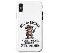 Carcasa para iPhone X/XS Me No Problemo Narrator But It Was All Problemo Funny Frog