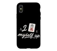 Carcasa para iPhone X/XS Me Rompe Mahjong Jugar Mahjong Amantes del Juego