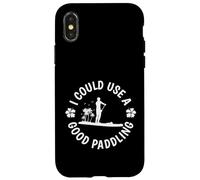 Carcasa para iPhone X/XS Me vendría Bien un Buen Remo Sup Stand up Paddle