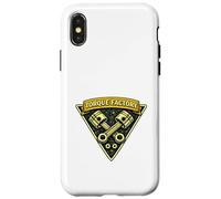 Carcasa para iPhone X/XS Mecánico de pistones de Motor de Alto Rendimiento