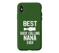 Carcasa para iPhone X/XS Mejor Pato Llamando a Nana Ever Duck Hunter
