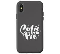 Carcasa para iPhone X/XS Meme Divertido de Cutie Pie