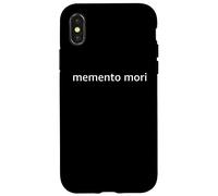 Carcasa para iPhone X/XS Memento Mori | Recuerda tu mortalidad | Dark Reminder
