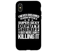 Carcasa para iPhone X/XS Merchandising de Deputy Sheriff - Divertido e Impresionante diseño de Sheriffs