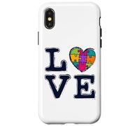 Carcasa para iPhone X/XS Mes De La Concienciación sobre El Autismo Love Accept