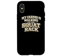 Carcasa para iPhone X/XS Mi Cardio está Caminando hacia el Estante de Sentadillas