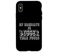 Carcasa para iPhone X/XS Mi hashrate es más Grande Que el tuyo Funny GPU Crypto Mining