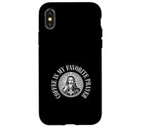 Carcasa para iPhone X/XS Mi oración Favorita oración Amada café Iglesia Dicho