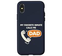 Carcasa para iPhone X/XS Mi Recluso Favorito me Llama papá Broma Divertida