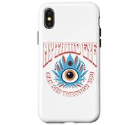 Carcasa para iPhone X/XS Mi Tercer Ojo Puede Ver a través de ti Humor Espiritual
